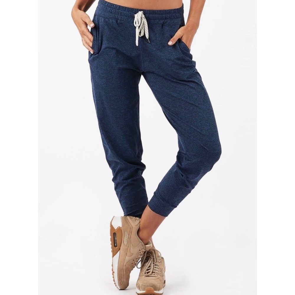 Vuori Performance Jogger Women Medium Navy Heather Activewear VW303 Athleisure